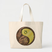 Taurus & Metal Dragon Grote Tote Bag (Voorkant)