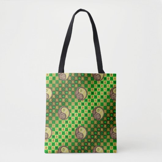 Taurus & Metal Dragon Tote Bag (Voorkant)