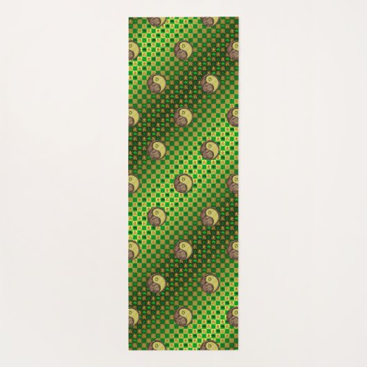 Taurus & Metal Dragon Yogamat (Achterkant)