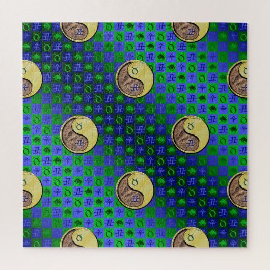 Taurus & Metal Ox Legpuzzel (Verticaal)