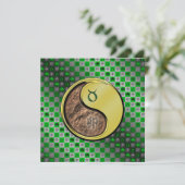 Taurus & Metal Rabbit Kaart (Staand voorkant)