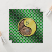 Taurus & Metal Rabbit Kaart (Voorkant / Achterkant in situ)