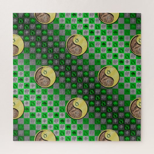 Taurus & Metal Rabbit Legpuzzel (Verticaal)