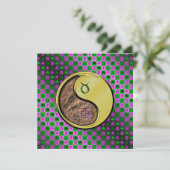 Taurus & Metal Rooster Kaart (Staand voorkant)