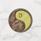 Taurus & Metalen Aap Confetti (Kleine voorkant)