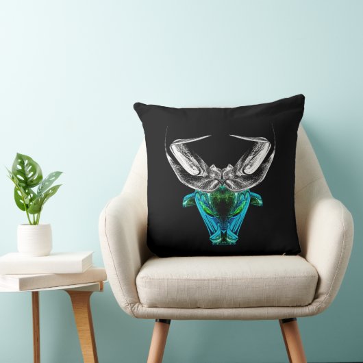 Taurus – Minimalist Zodiac Decorative Pillow Kussen (Stoel)