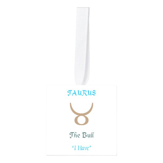 Taurus Ornament (Voorkant)