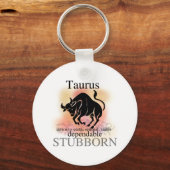 Taurus over jou sleutelhanger (Voorkant)