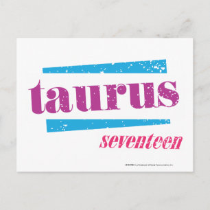 Taurus Paars Briefkaart