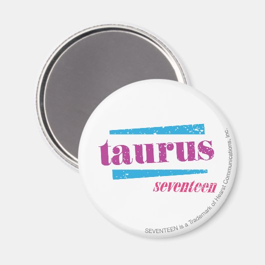 Taurus Paars Magneet (Voorkant / Achterkant)