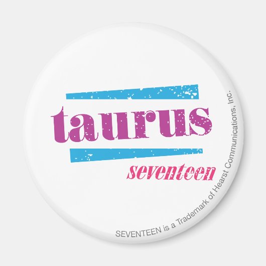 Taurus Paars Magneet (Voorkant)