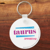 Taurus Paars Sleutelhanger (Voorkant)