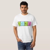 Taurus periodiek lijstnaam shirt (Voorkant volledig)