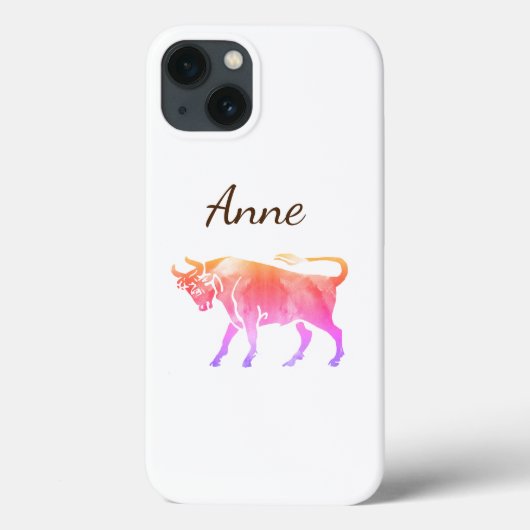 Taurus Persoonlijk Case-Mate iPhone Case (Achterkant)