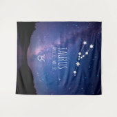 Taurus | Persoonlijke Astrologie Wandtapijt Wandkleed (Voorkant (horizontaal))
