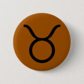 Taurus pin ronde button 5,7 cm (Voorkant)