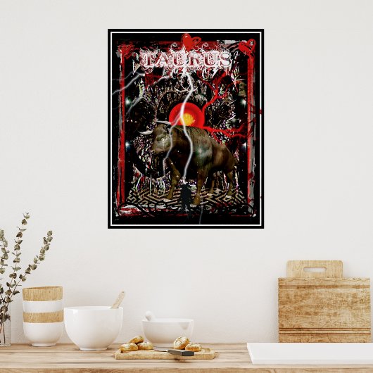 Taurus Poster (Keuken)