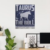 Taurus Poster (Thuiskantoor)