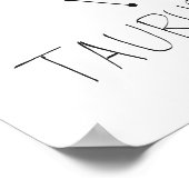 Taurus Poster (Hoek)