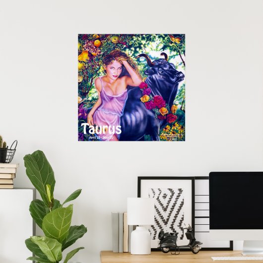 Taurus Poster (Thuiskantoor)