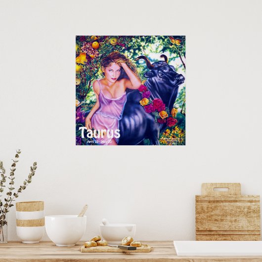 Taurus Poster (Keuken)