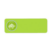 Taurus Return-adreslabel Etiket (Voorkant)