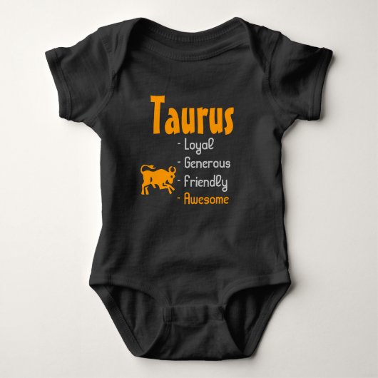 Taurus Romper (Voorkant)
