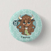 Taurus Ronde Button 3,2 Cm (Voorkant)