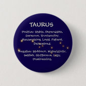 Taurus Ronde Button 5,7 Cm (Voorkant)