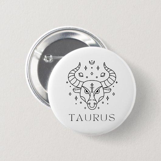 Taurus Ronde Button 5,7 Cm (Voorkant /achterkant)
