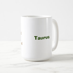Taurus Shady Zodiac Funny Koffiemok
