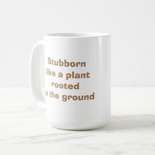 Taurus Shady Zodiac Funny Koffiemok (Voorkant links)