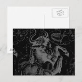 Taurus Sign Constellation Hevelius circa 1690 Briefkaart (Voorkant / Achterkant)