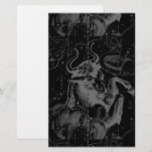 Taurus Sign Constellation Hevelius circa 1690 Briefpapier (Voorkant / Achterkant)