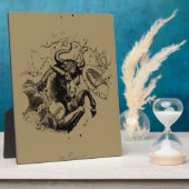 Taurus Sign Constellation Hevelius circa 1690 Fotoplaat (Zijkant)