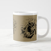 Taurus Sign Constellation Hevelius circa 1690 Grote Koffiekop (Rechts)