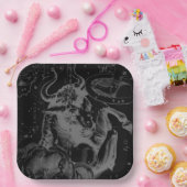 Taurus Sign Constellation Hevelius circa 1690 Papieren Bordje (Feest)