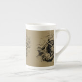 Taurus Sign Constellation Hevelius circa 1690 Porselein Kop (Rechts)