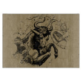 Taurus Sign Constellation Hevelius circa 1690 Snijplank (Voorkant)