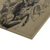 Taurus Sign Constellation Hevelius circa 1690 Snijplank (Hoek)