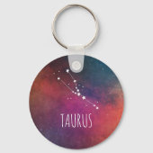 Taurus Sign Constellation Sleutelhanger (Voorkant)