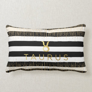 Taurus Sign Custom Name Lumbar Sierkussen Kussen