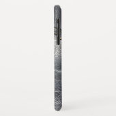 Taurus Sign in Silver Grunge Distress Style Case-Mate iPhone Case (Achterkant/links)