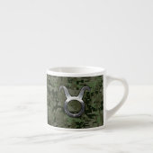 Taurus Sign on Woodland Green Digital Camouflage Espresso Kop (Rechts)