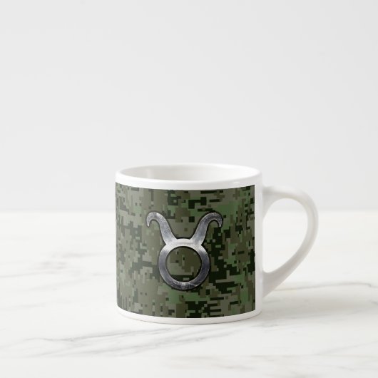 Taurus Sign on Woodland Green Digital Camouflage Espresso Kop (Rechts)