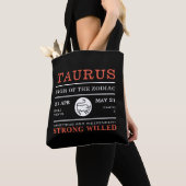 Taurus Sign van de Zodiac, Astrologisch Tote Bag (Dichtbij)