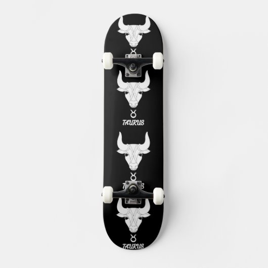Taurus Silhouette Persoonlijk Skateboard (Voorkant)