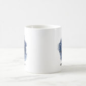 Taurus Starry Night Constellation Custom Name  Koffiemok (Center)