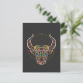 Taurus Ster Briefkaart (Staand voorkant)