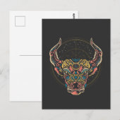 Taurus Ster Briefkaart (Voorkant / Achterkant)